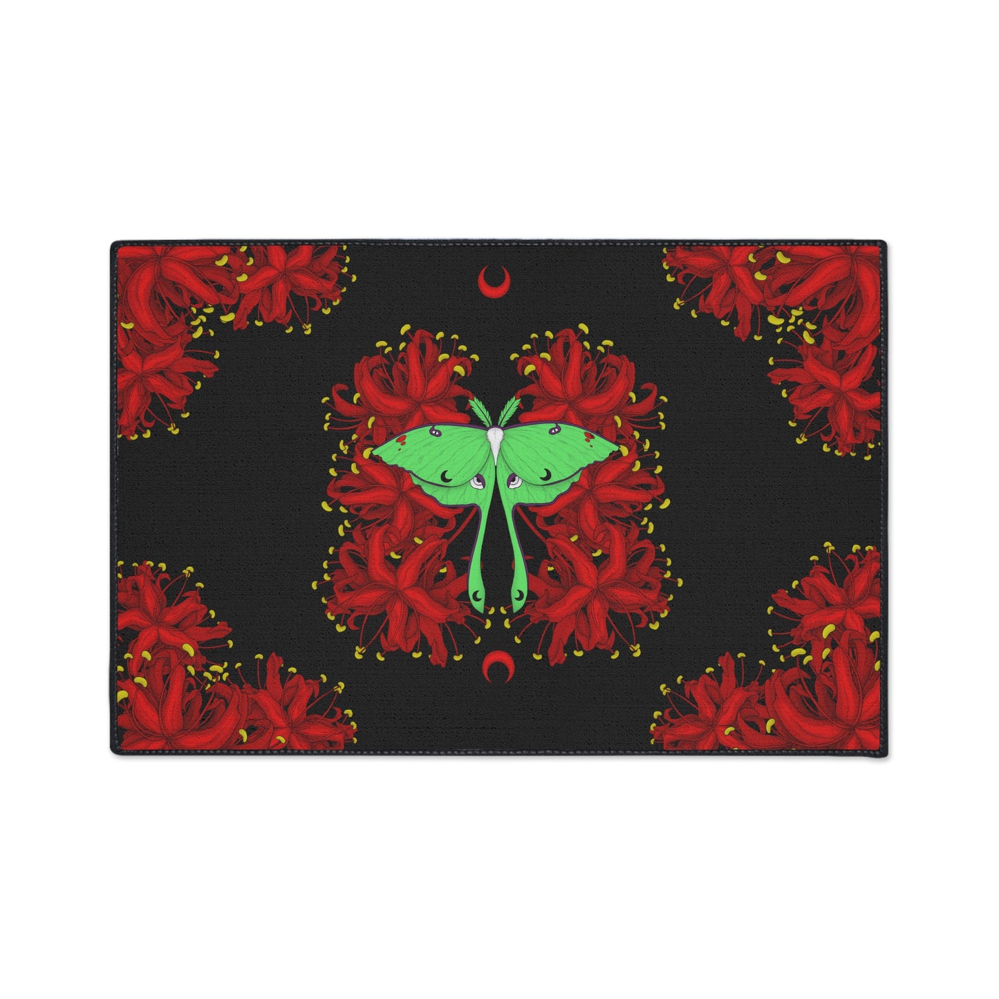 Lunar Moth Floor Mat