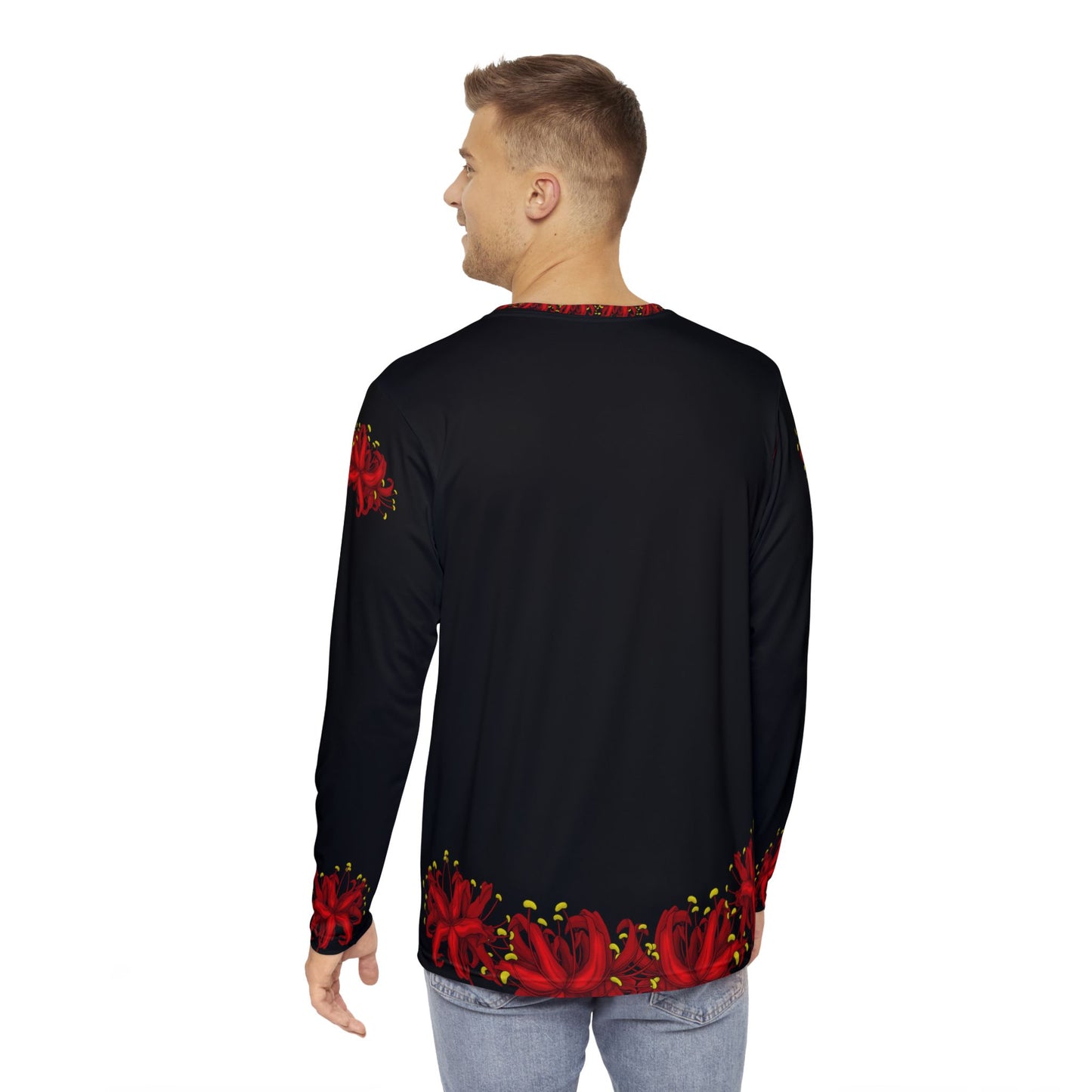 Spider Lily Long Sleeve All Over Print