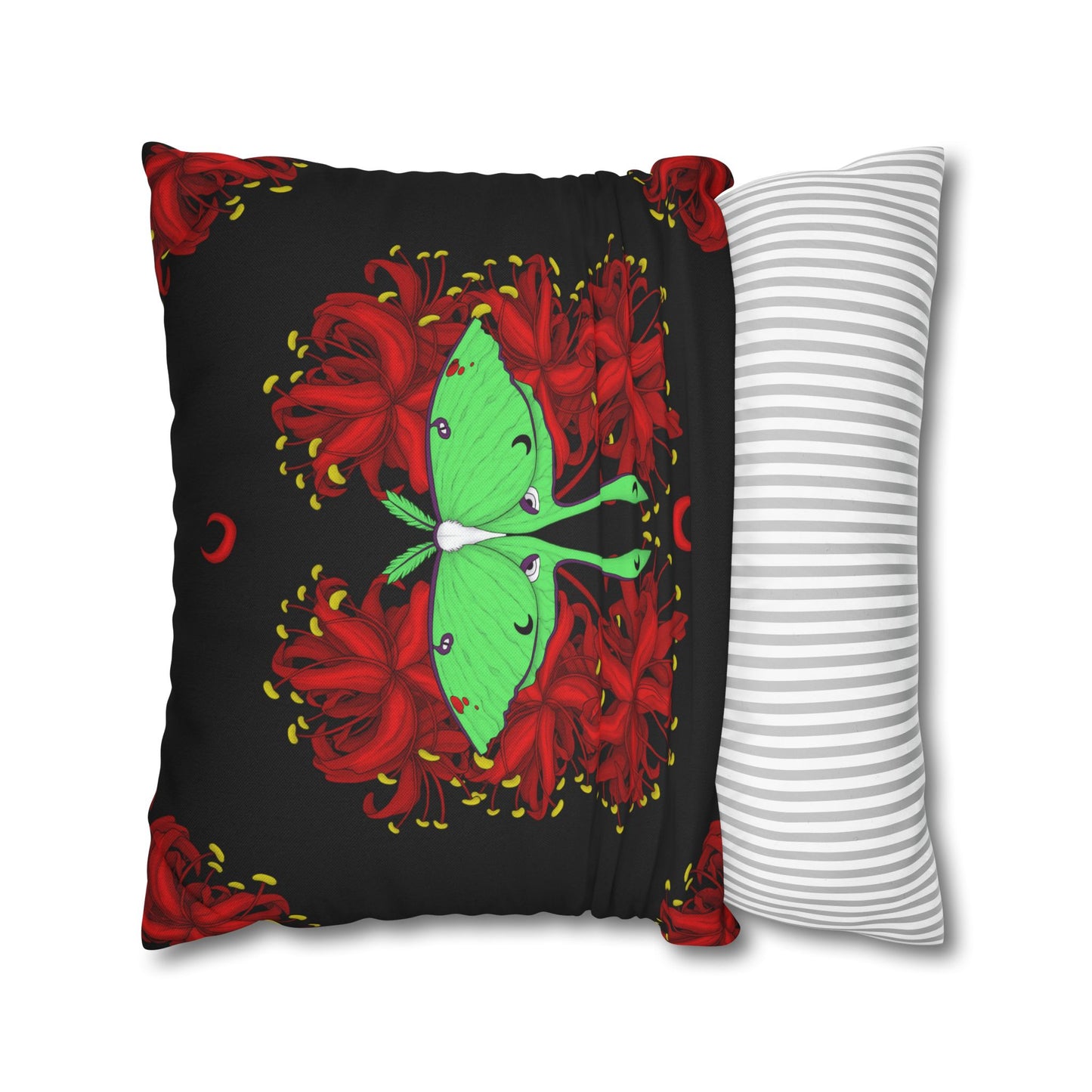 Lunar Moth Square Pillow Case