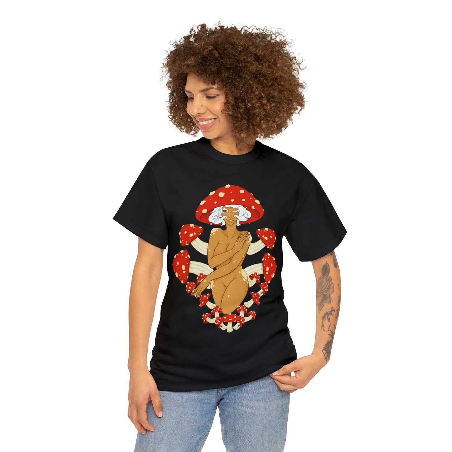 Redcap Mushroom Woman Tshirt