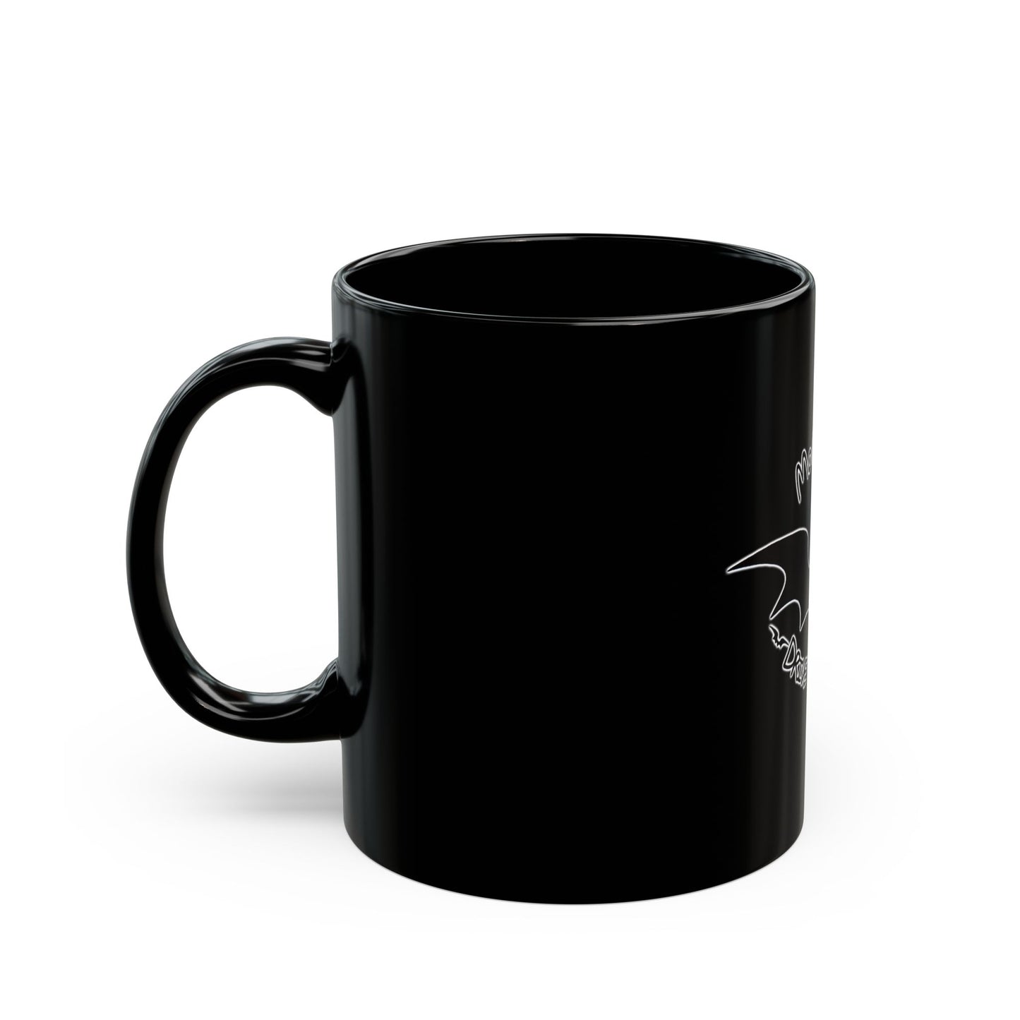 Mondays Drive Me Batty Black 11oz Mug