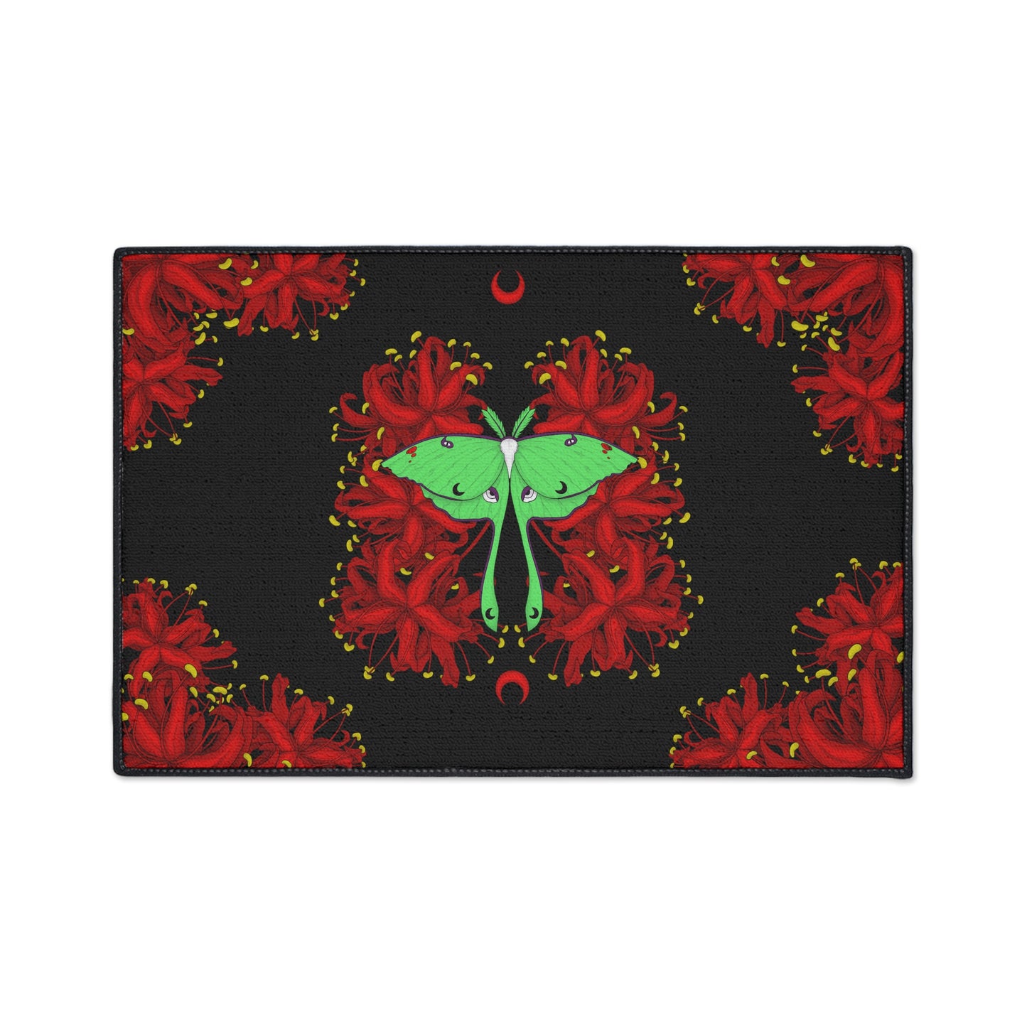 Lunar Moth Floor Mat