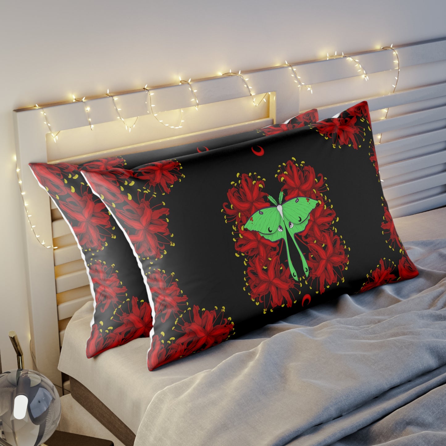 Lunar Moth Pillow Sham - 1 piece