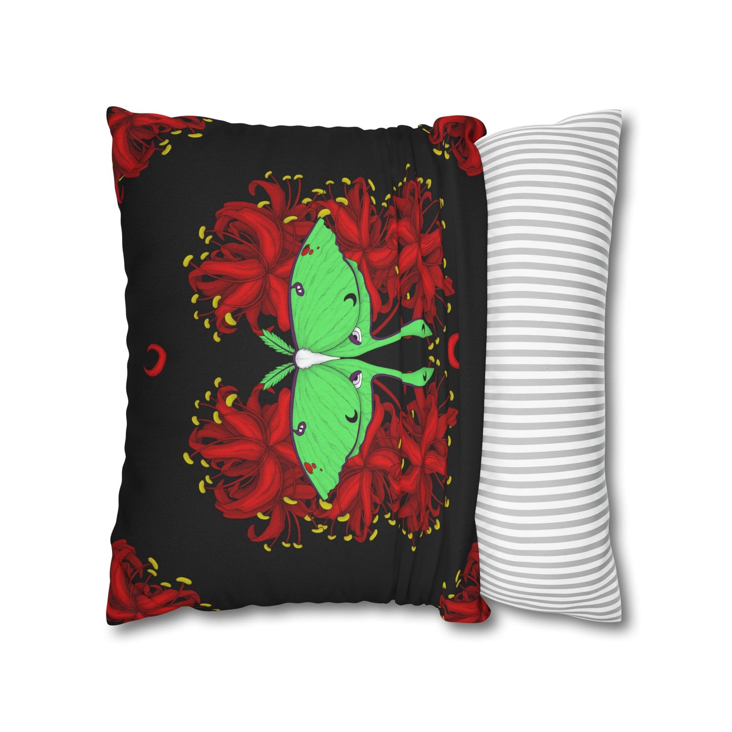 Lunar Moth Square Pillow Case