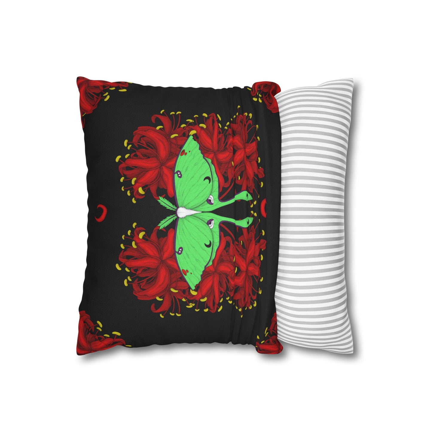 Lunar Moth Square Pillow Case