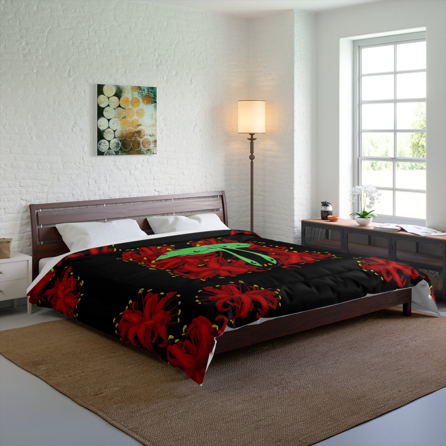 Lunar Moth Comforter