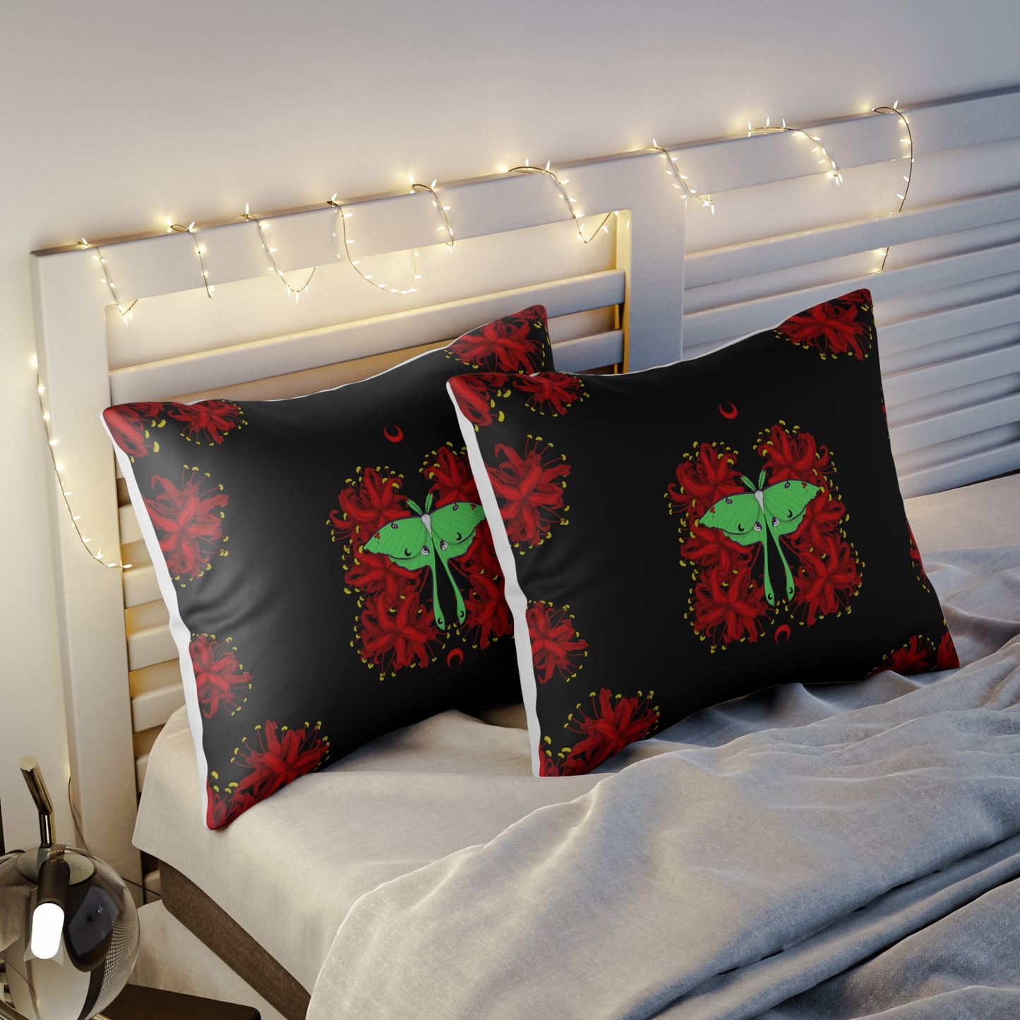 Lunar Moth Pillow Sham - 1 piece