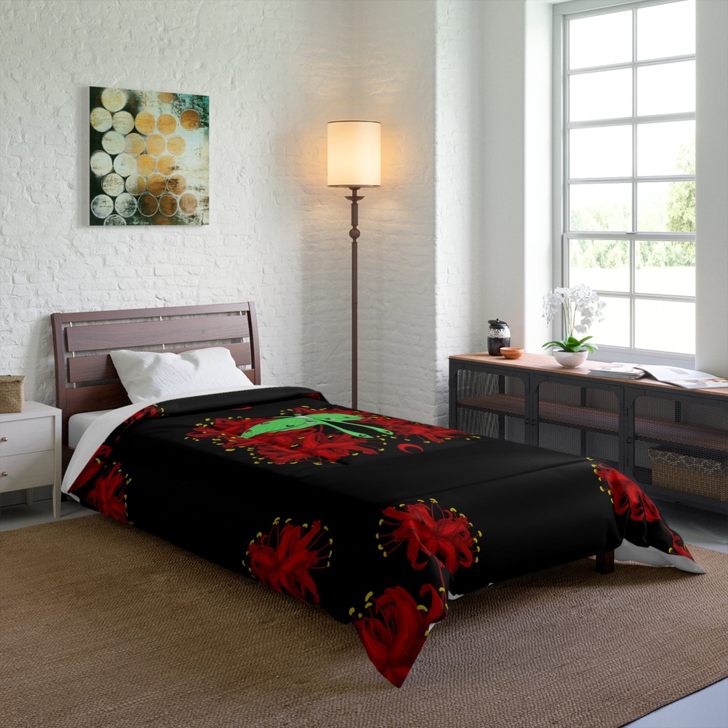 Lunar Moth Comforter