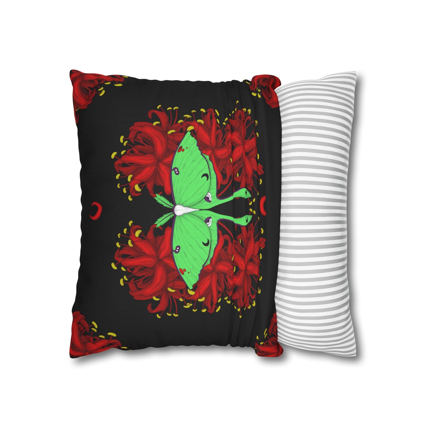 Lunar Moth Square Pillow Case