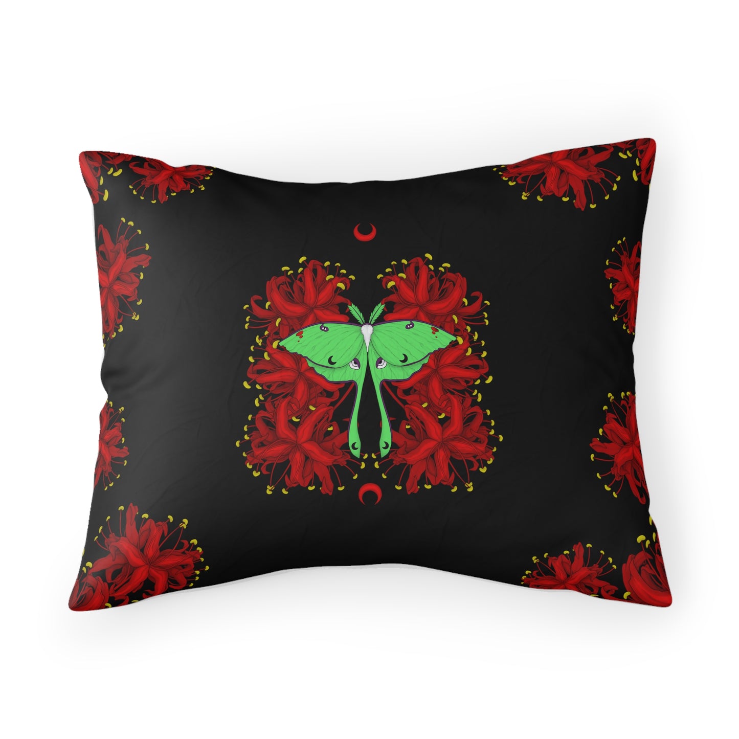 Lunar Moth Pillow Sham - 1 piece