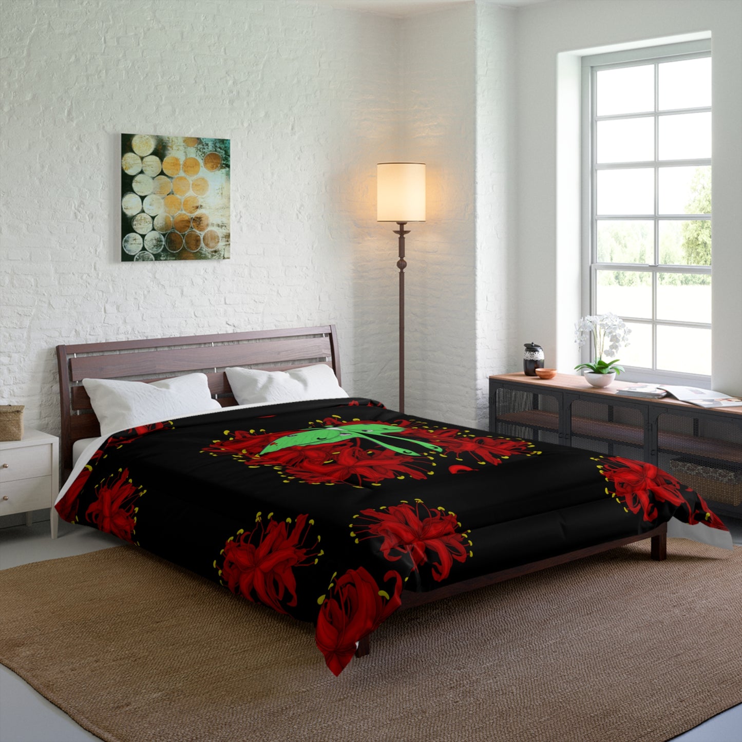 Lunar Moth Comforter