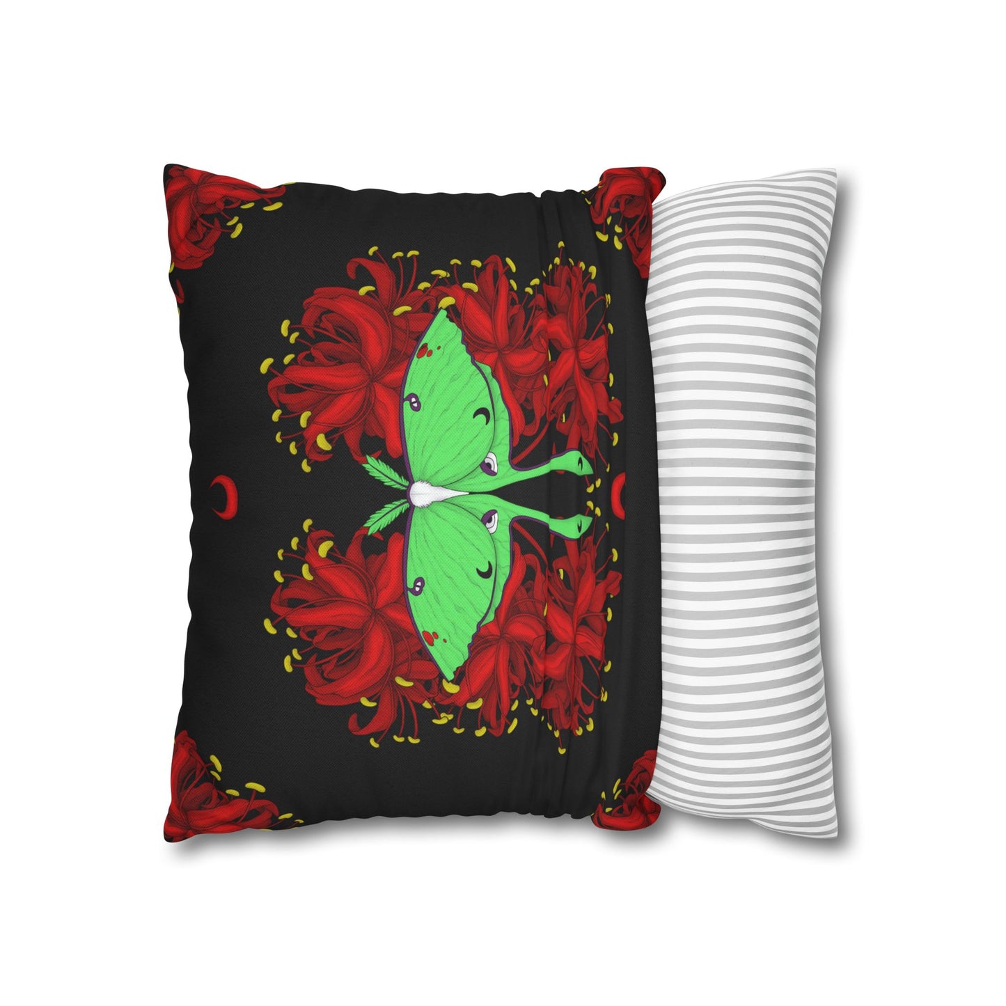 Lunar Moth Square Pillow Case