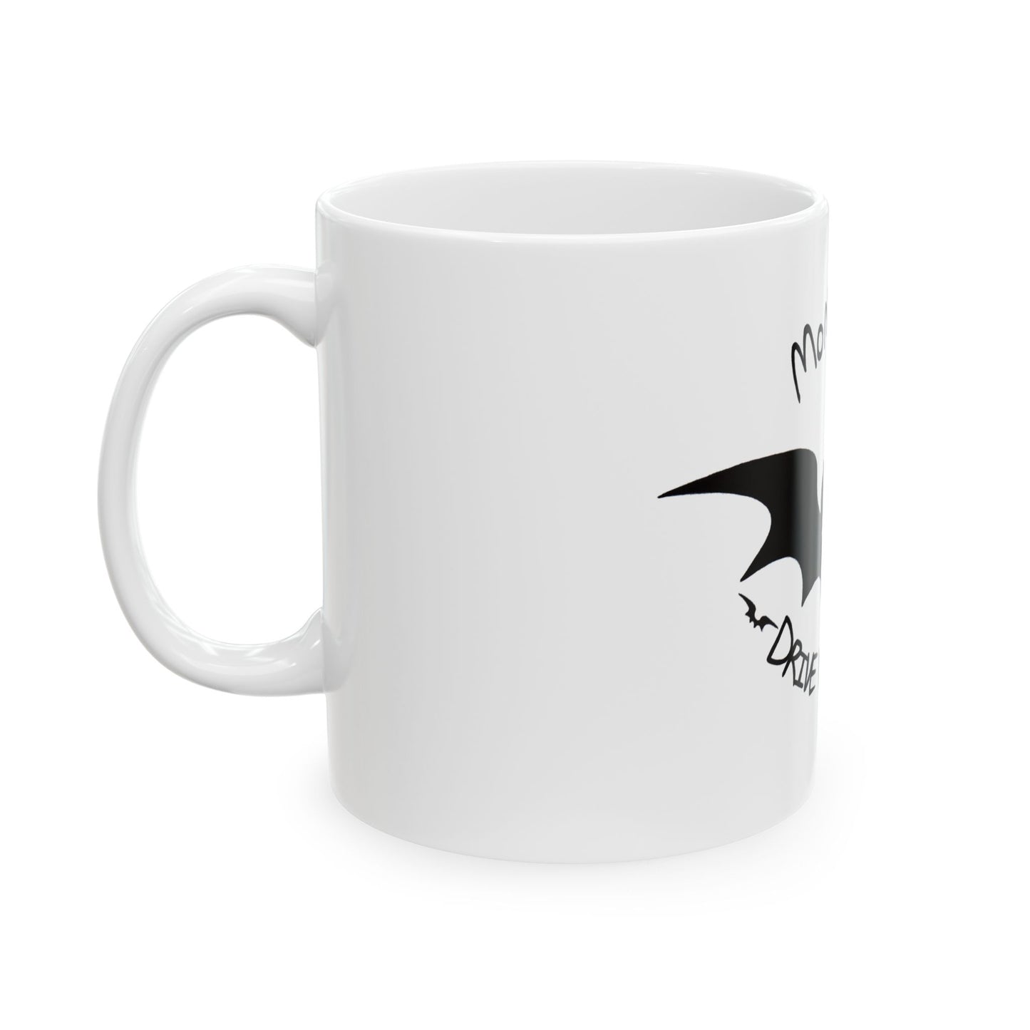Mondays Drive Me Batty White Ceramic Mug 11oz